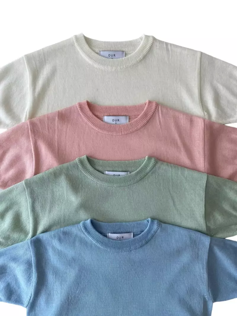 Our - Korean Children Fashion - #childofig - Terris Summer Knit Tee - 2