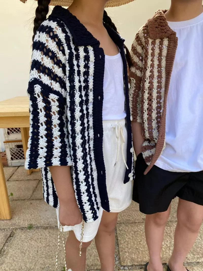 Our - Korean Children Fashion - #childofig - Sunset Knit Cardigan - 7