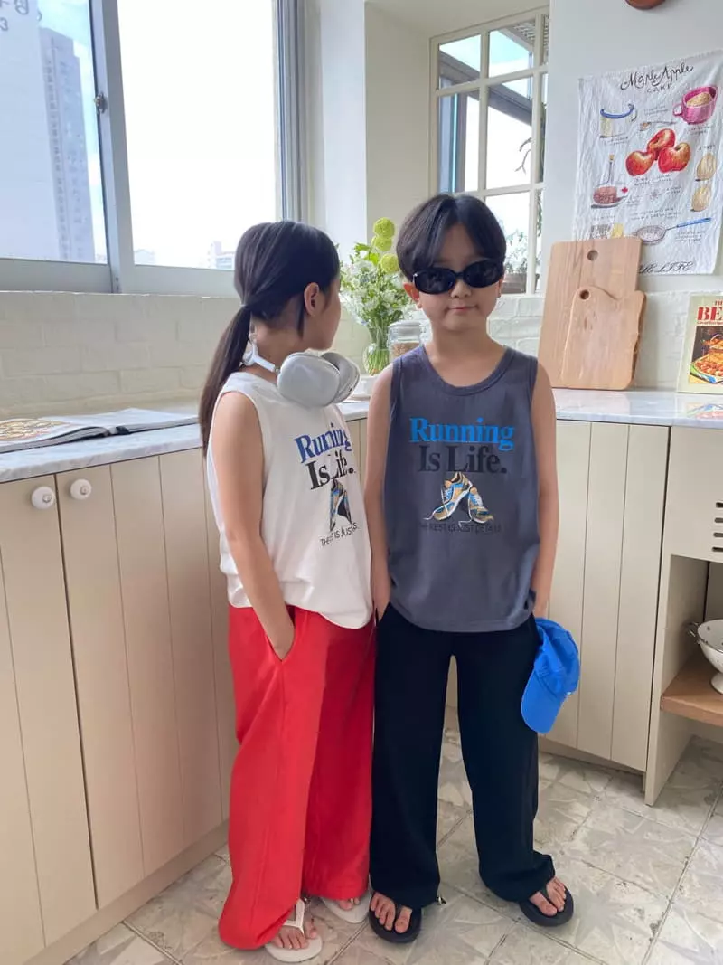Our - Korean Children Fashion - #designkidswear - Runner Sleeveless - 5