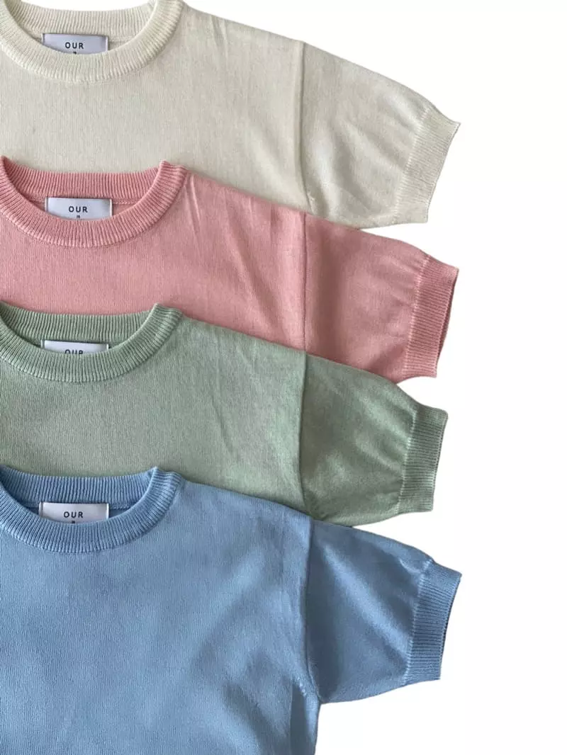 Our - Korean Children Fashion - #childrensboutique - Terris Summer Knit Tee - 4