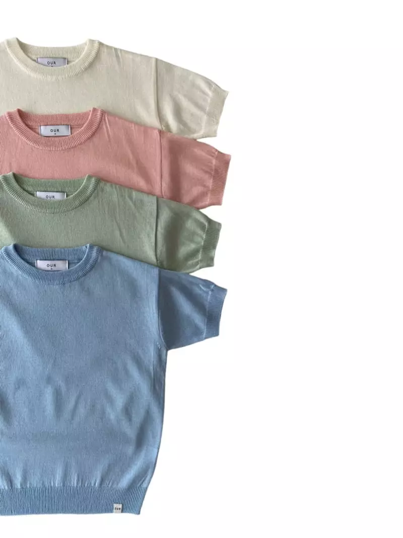 Our - Korean Children Fashion - #discoveringself - Terris Summer Knit Tee - 5