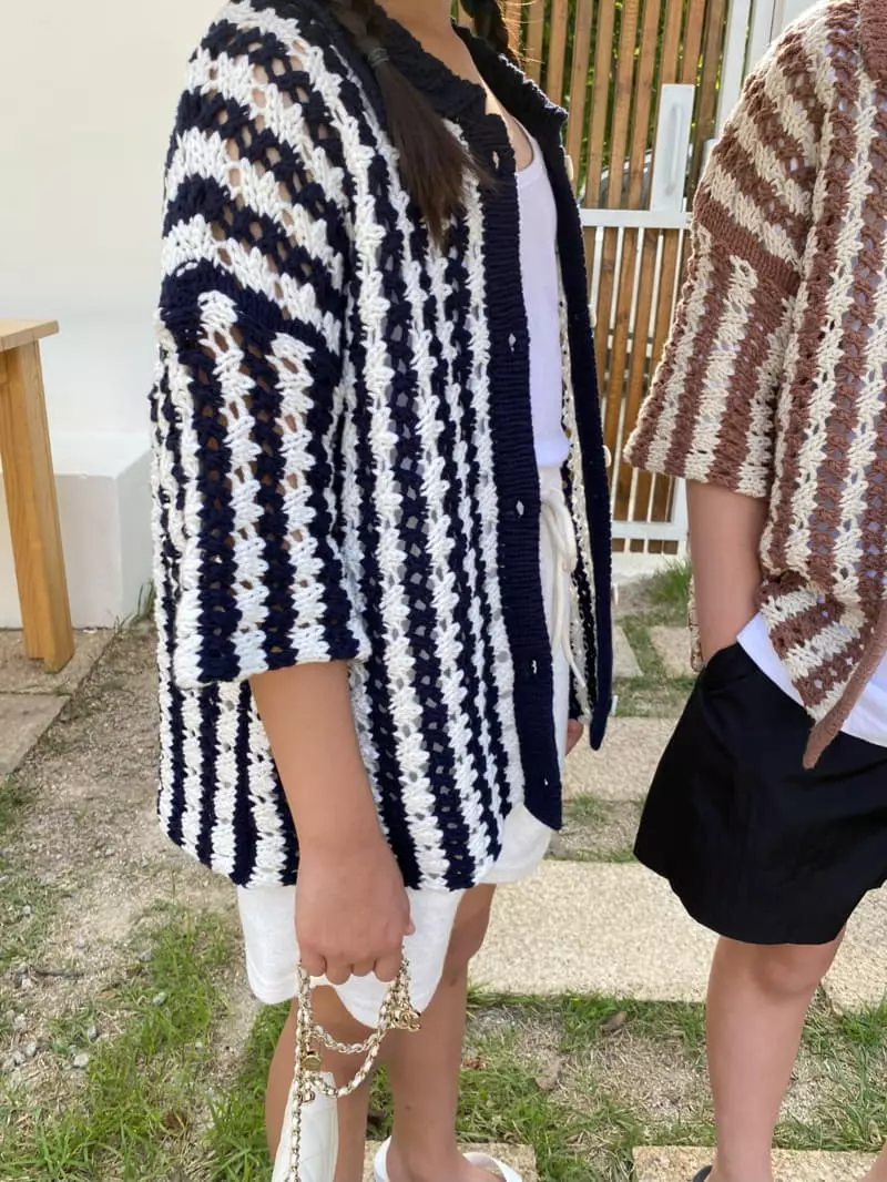 Our - Korean Children Fashion - #discoveringself - Sunset Knit Cardigan - 10