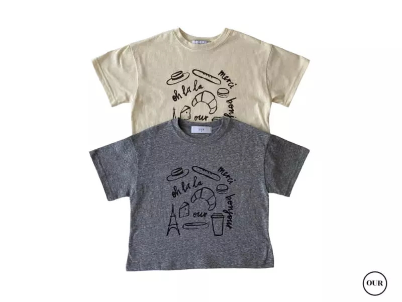 Our - Korean Children Fashion - #kidsstore - French Tee - 10