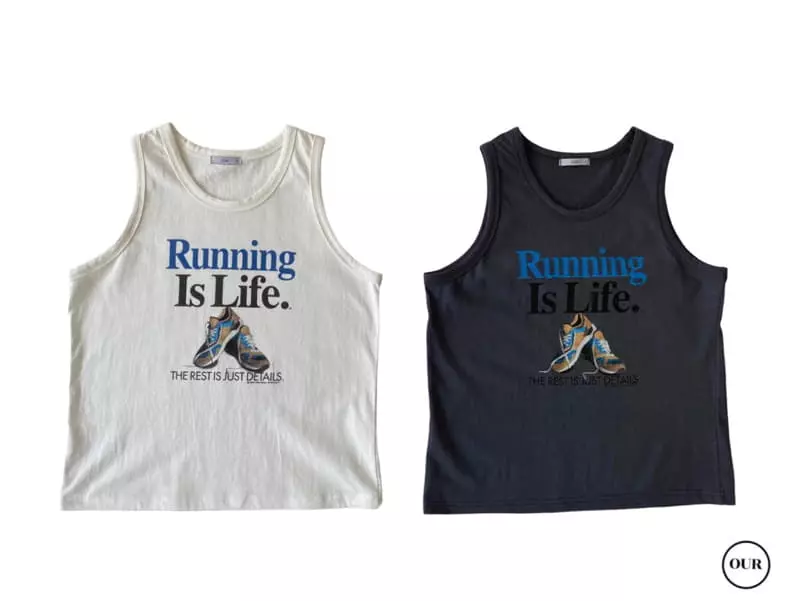 Our - Korean Children Fashion - #kidsstore - Runner Sleeveless - 9