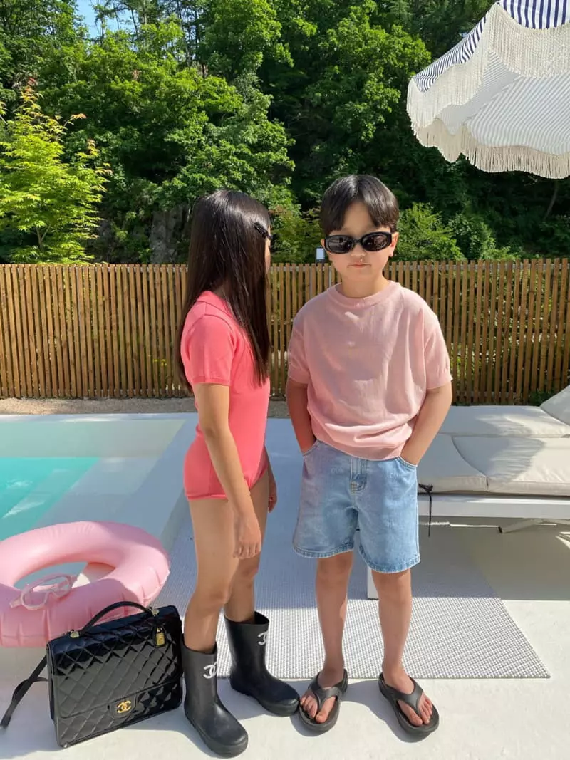Our - Korean Children Fashion - #kidsstore - Jane Collar Swimwear with Mom - 11
