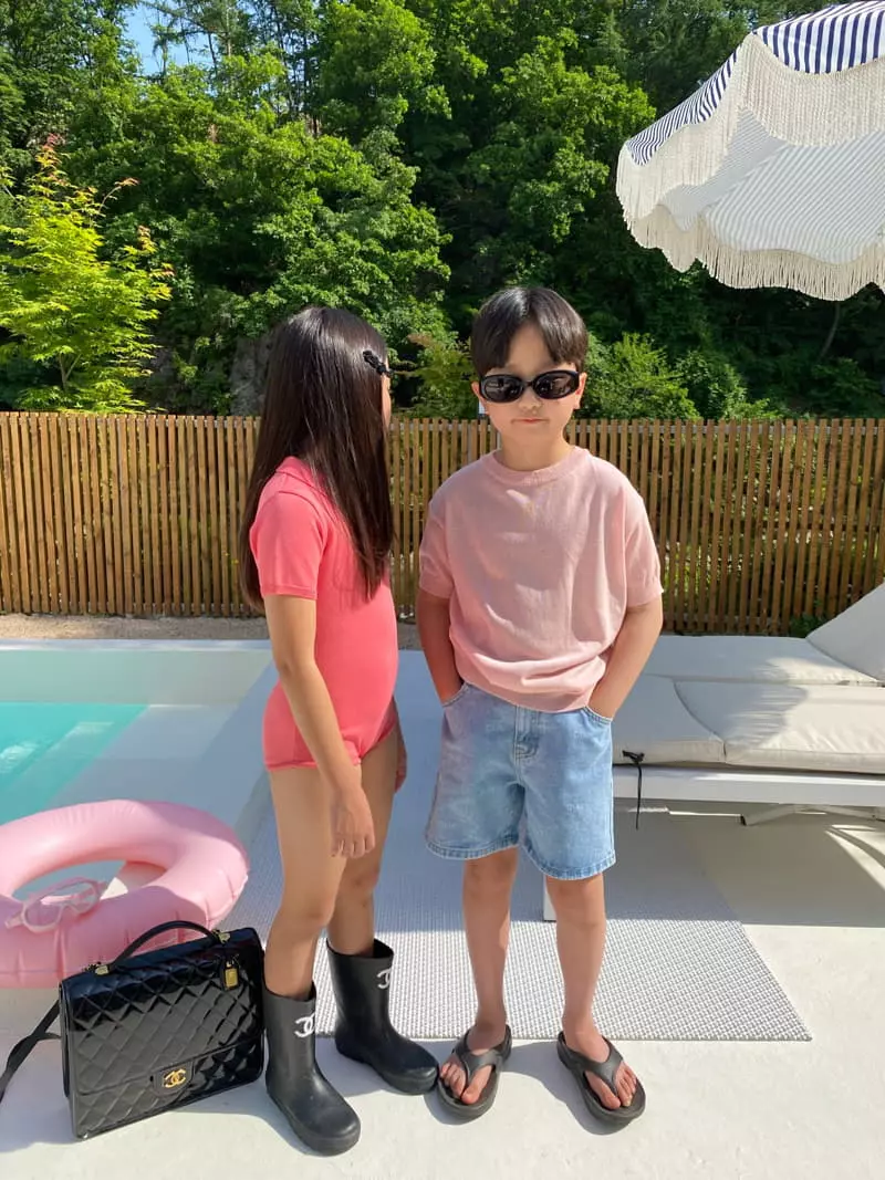 Our - Korean Children Fashion - #kidzfashiontrend - Jane Collar Swimwear with Mom - 12