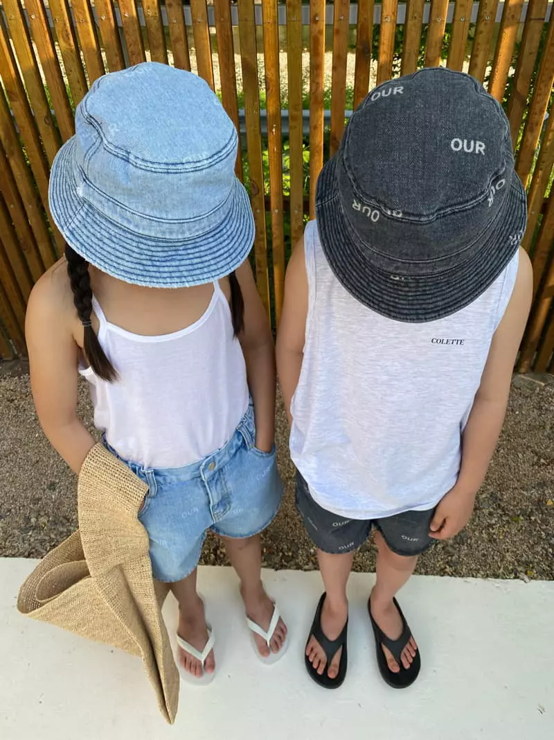 Our - Korean Children Fashion - #Kfashion4kids - Denim Bucket Hat - 4