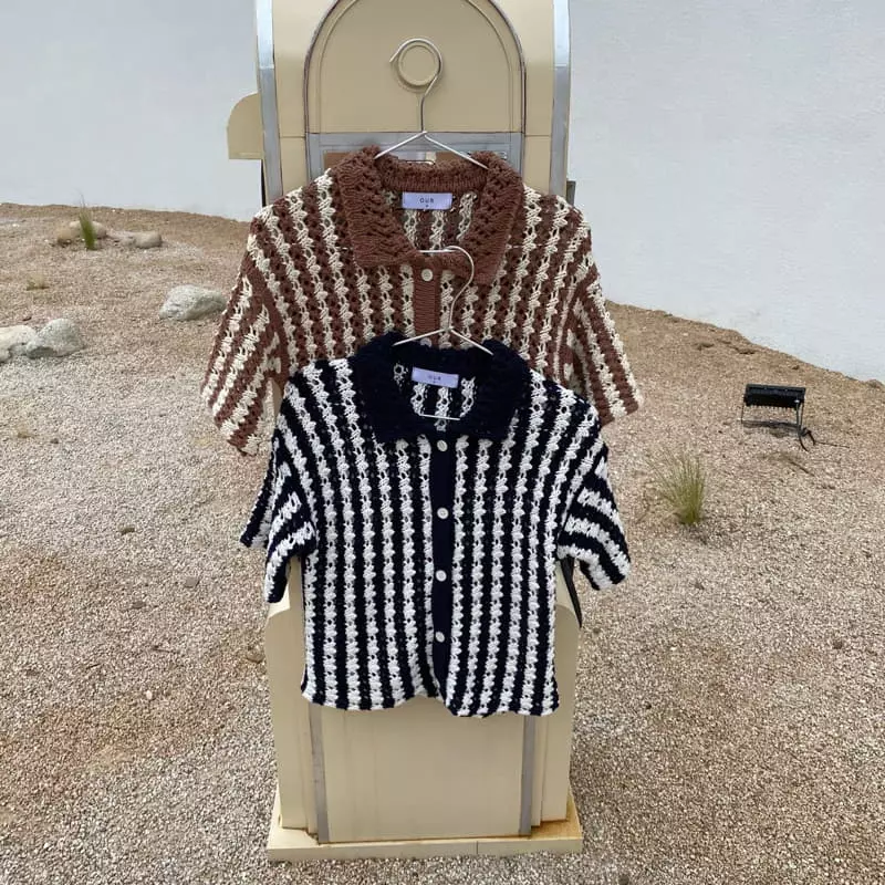 Our - Korean Children Fashion - #littlefashionista - Sunset Knit Cardigan - 2