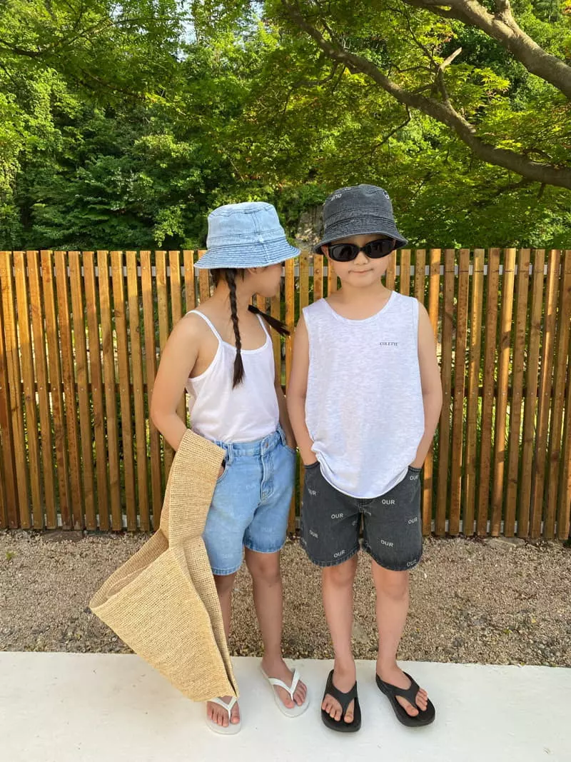 Our - Korean Children Fashion - #magicofchildhood - Denim Bucket Hat - 5