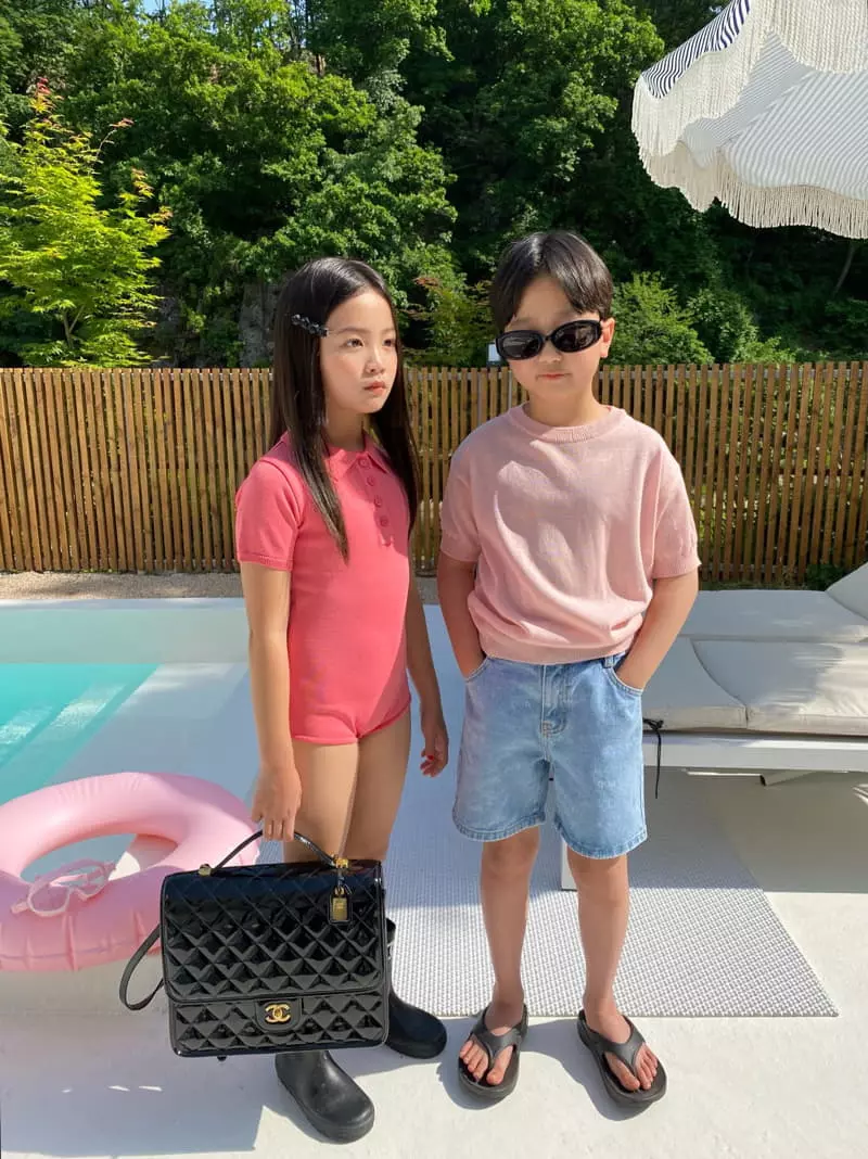 Our - Korean Children Fashion - #prettylittlegirls - Jane Collar Swimwear with Mom - 3