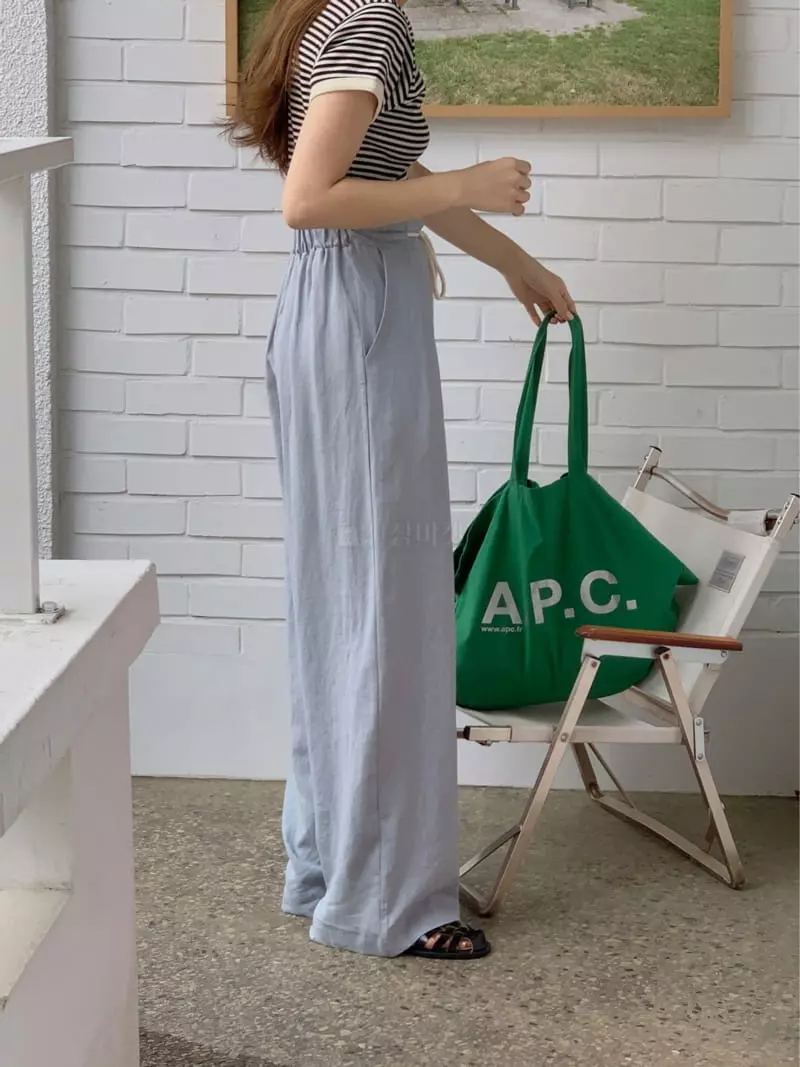 Our Moment - Korean Women Fashion - #momslook - Linen Pants - 5