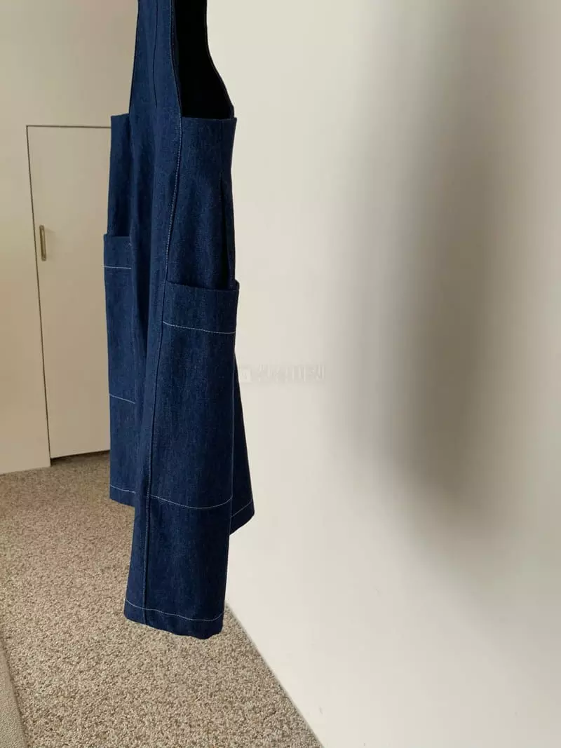 Our Moment - Korean Women Fashion - #momslook - Denim Overalls One-piece - 2