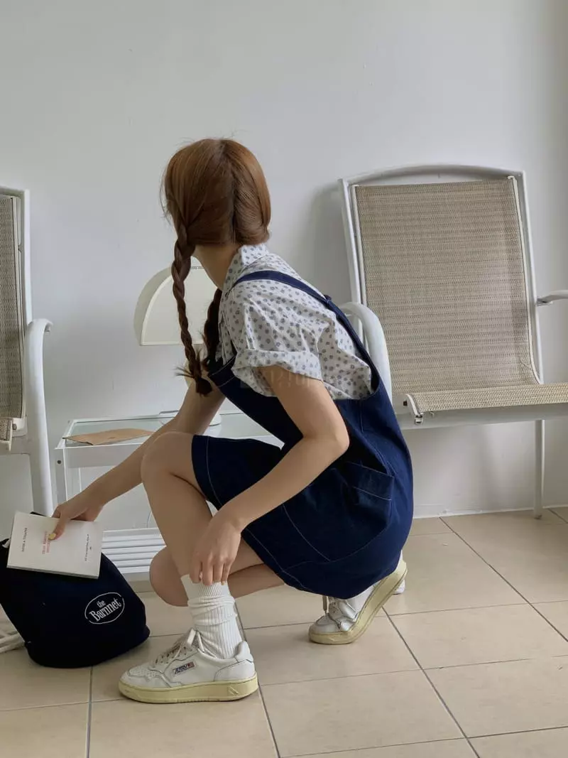 Our Moment - Korean Women Fashion - #pursuepretty - Denim Overalls One-piece - 8