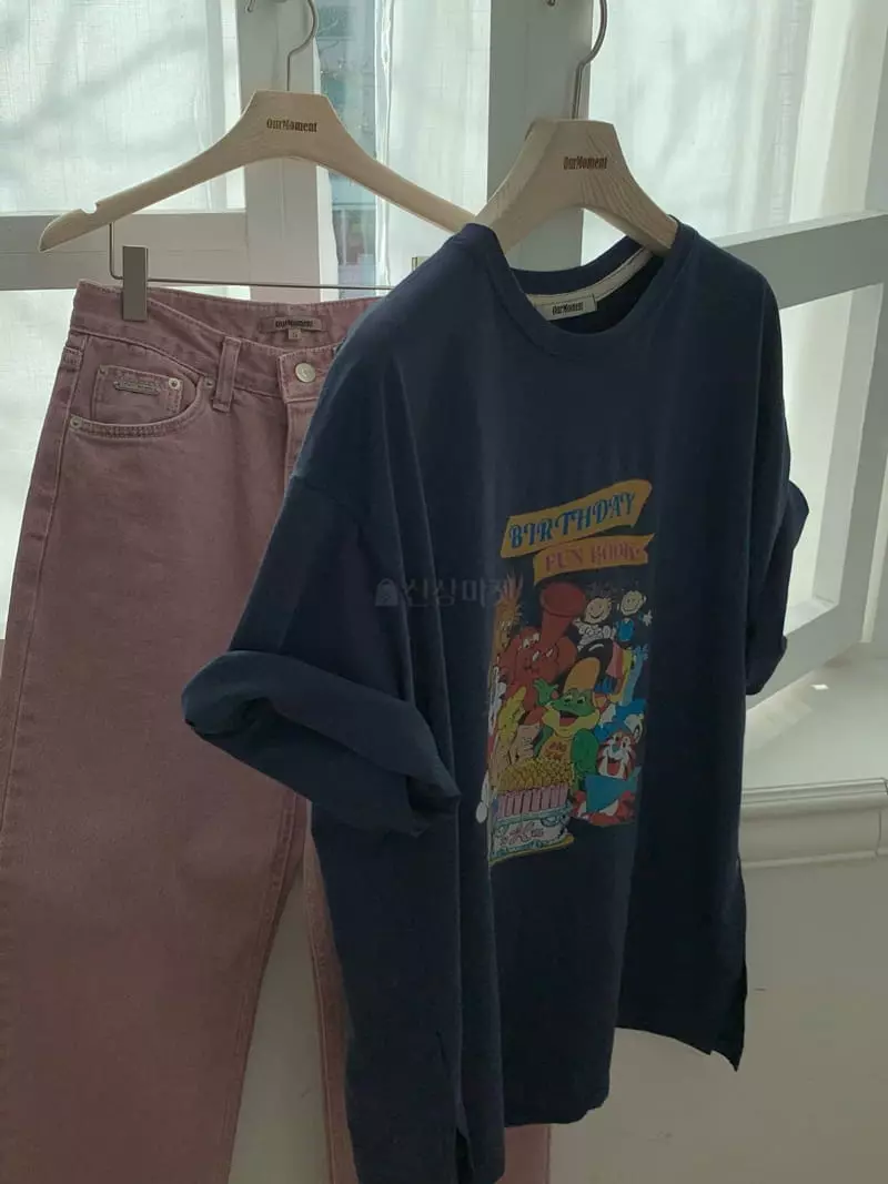 Our Moment - Korean Women Fashion - #romanticstyle - Cake Tee - 3