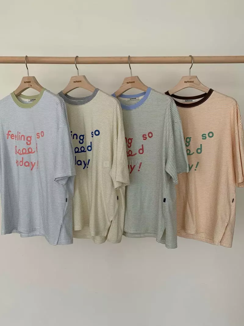 Our Moment - Korean Women Fashion - #vintageinspired - Feel Good Tee - 2