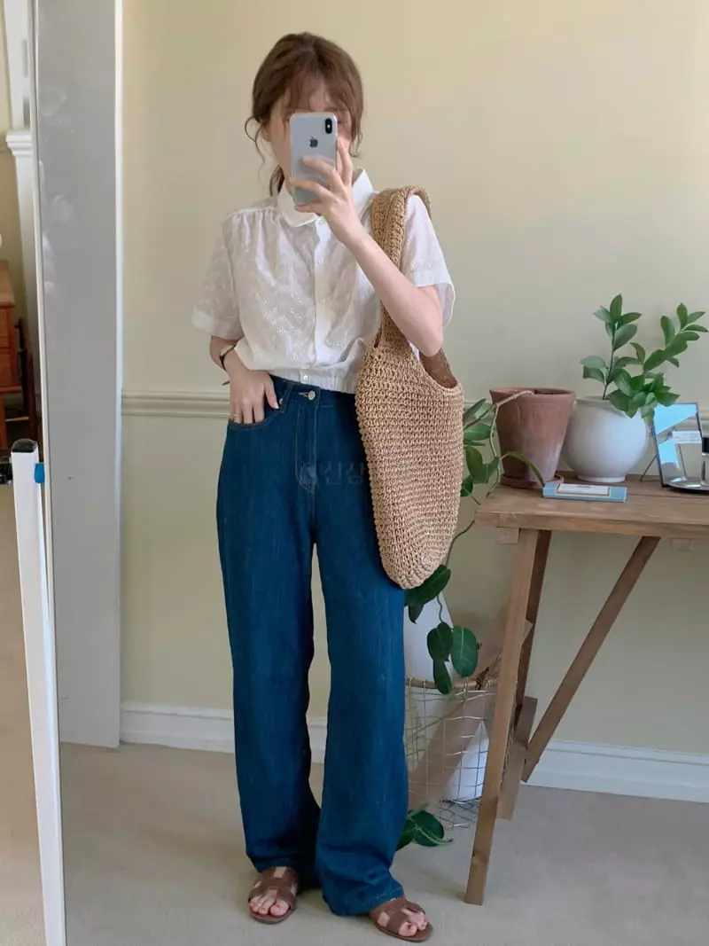 Our Moment - Korean Women Fashion - #vintageinspired - May Embrodiery Blouse - 12