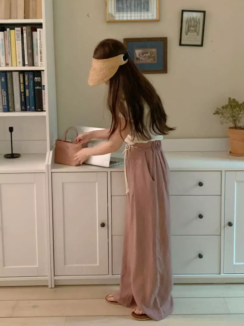 Our Moment - Korean Women Fashion - #vintagekidsstyle - Linen Pants - 12