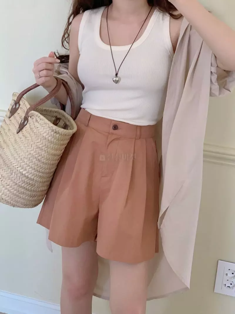 Our Moment - Korean Women Fashion - #womensfashion - Berry Rib Sleeveless - 6