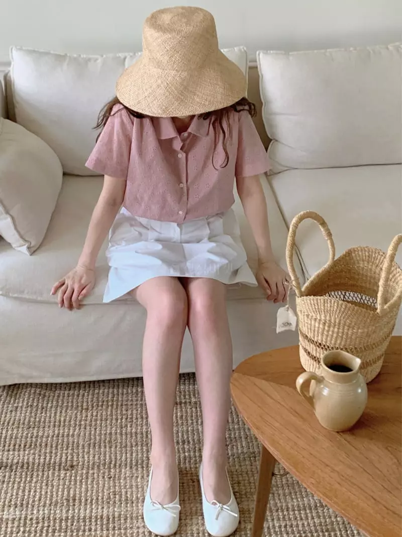 Our Moment - Korean Women Fashion - #womensfashion - May Embrodiery Blouse - 3