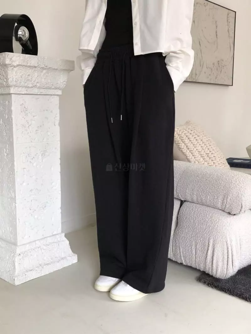 Overclassic - Korean Women Fashion - #momslook - Wide Pintuck Pants - 7