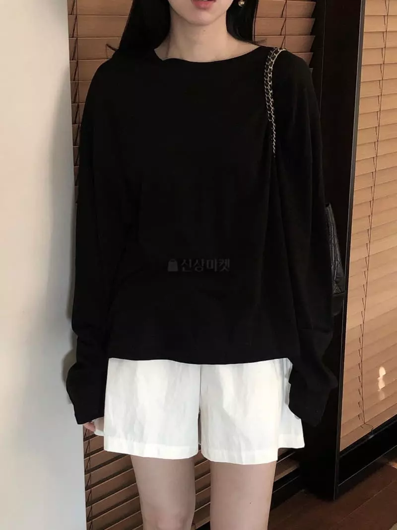 Overclassic - Korean Women Fashion - #momslook - Over Rain Tee - 2