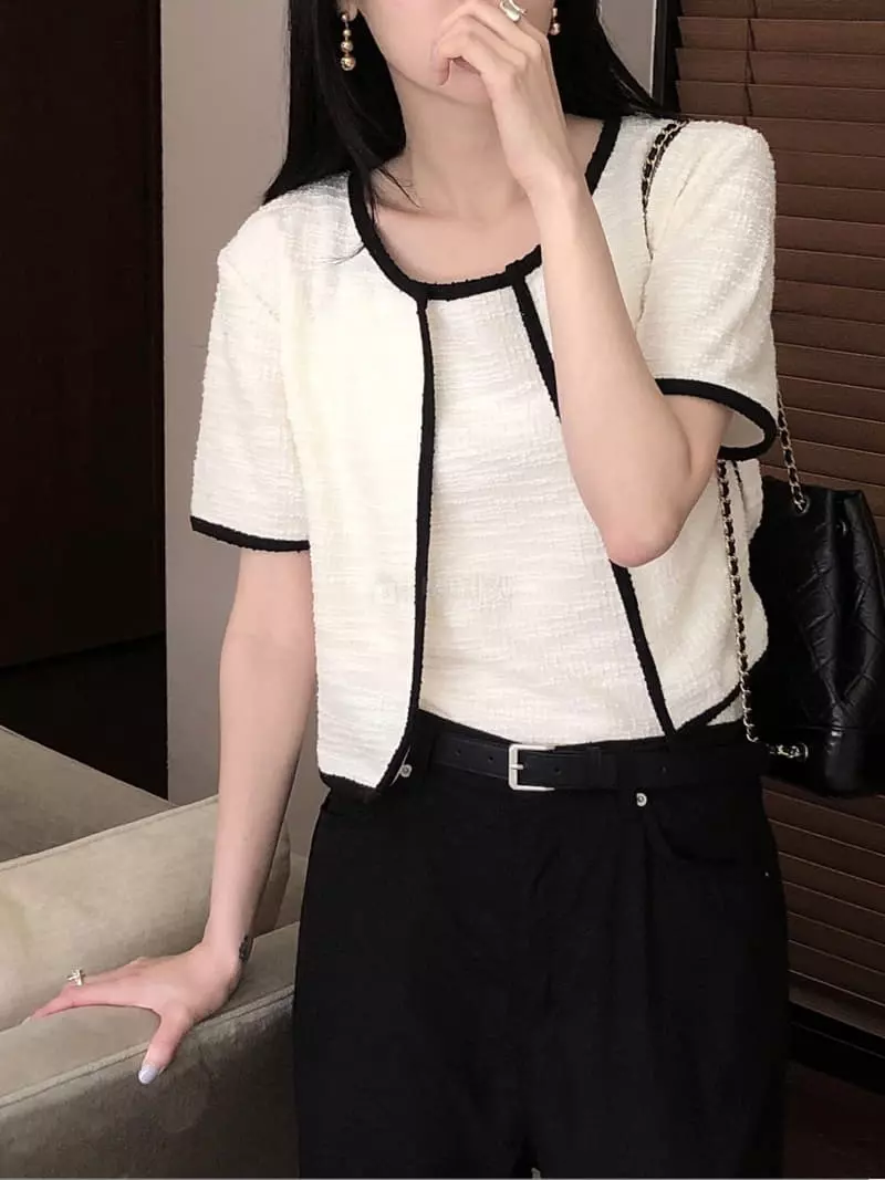 Overclassic - Korean Women Fashion - #momslook - Amon Tiwd Jacket