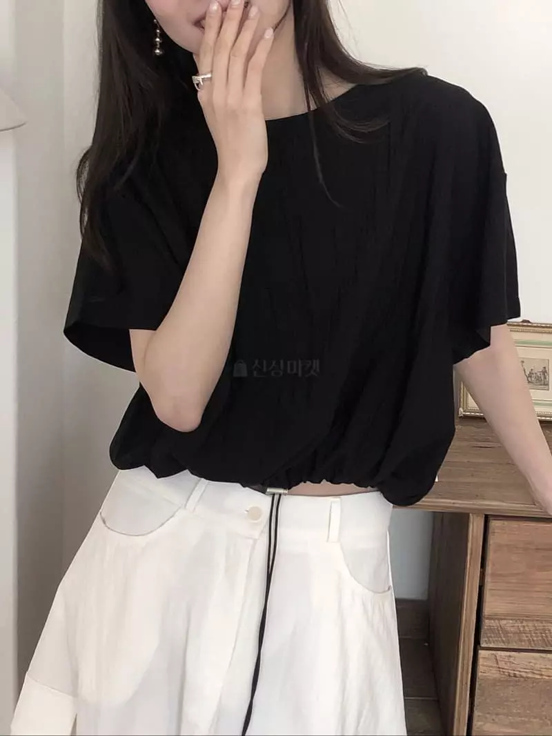 Overclassic - Korean Women Fashion - #womensfashion - String Blouse - 4