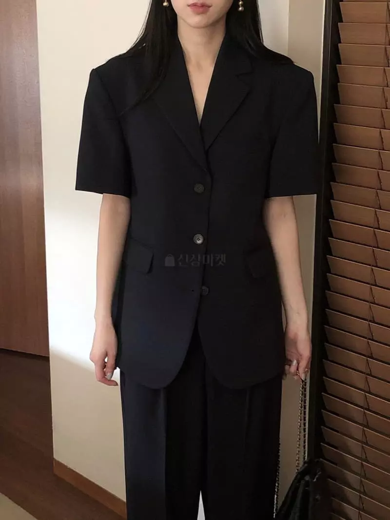 Overclassic - Korean Women Fashion - #momslook - Classic Jacket - 11