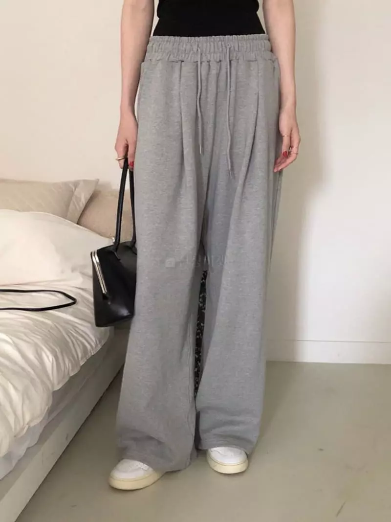 Overclassic - Korean Women Fashion - #womensfashion - Wide Pintuck Pants - 8
