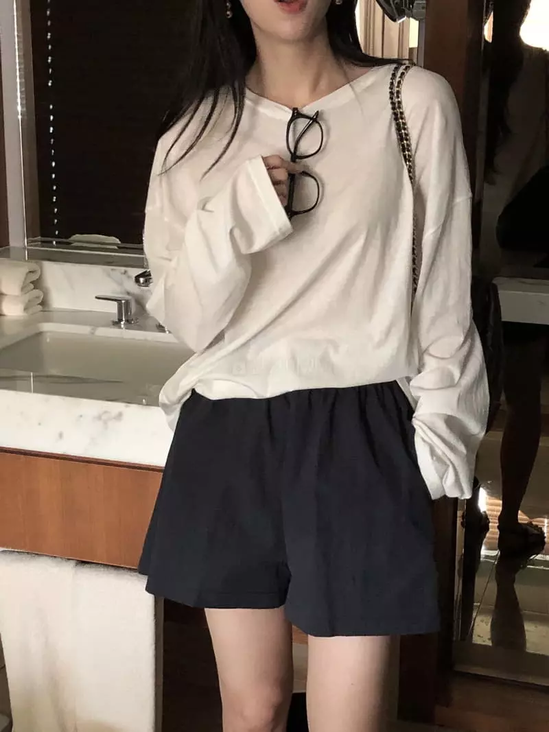Overclassic - Korean Women Fashion - #womensfashion - Over Rain Tee - 5