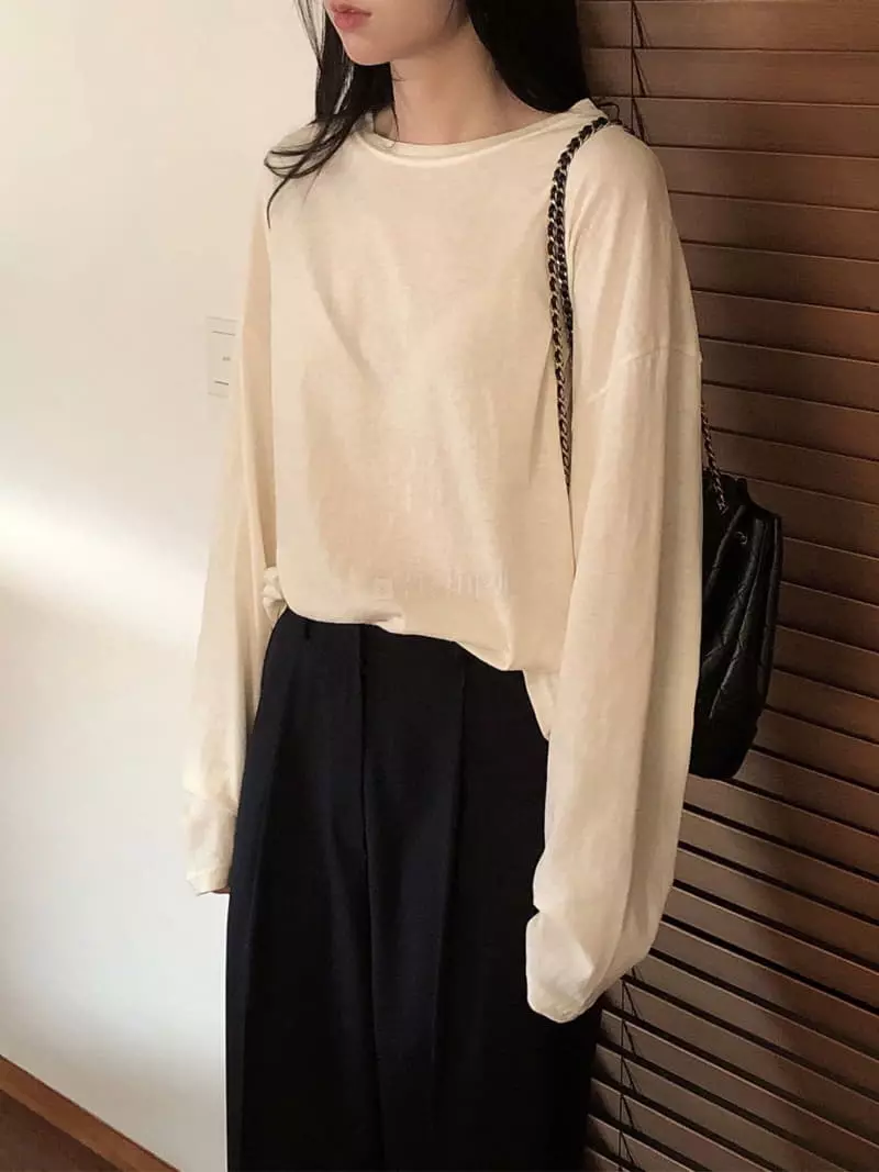 Overclassic - Korean Women Fashion - #womensfashion - Over Rain Tee - 7