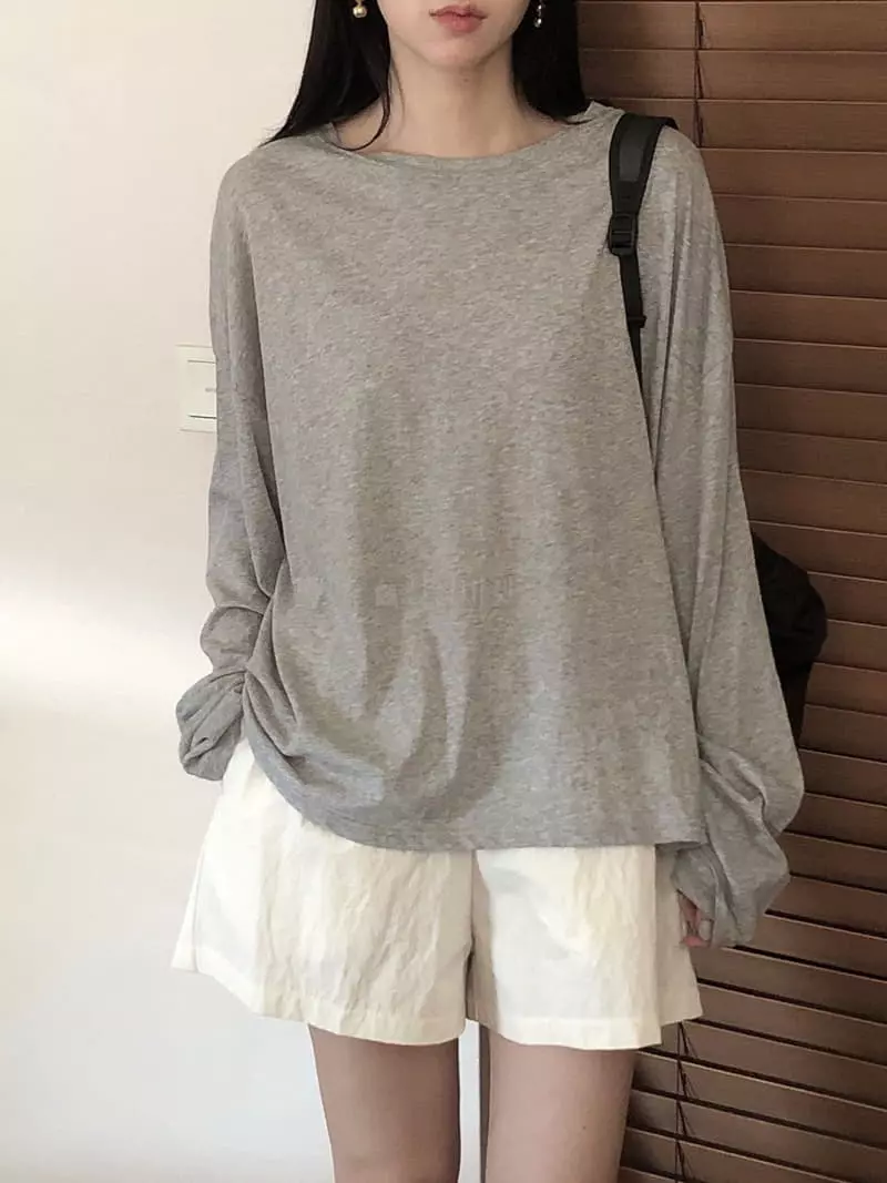 Overclassic - Korean Women Fashion - #womensfashion - Over Rain Tee - 9