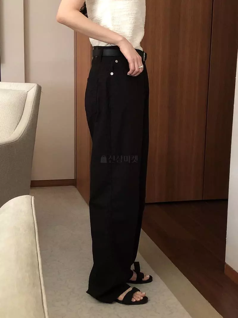 Overclassic - Korean Women Fashion - #womensfashion - Summer Wide Jeans - 8