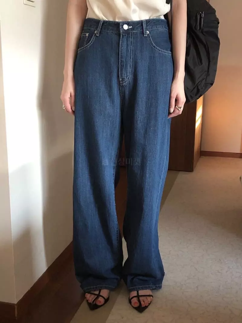Overclassic - Korean Women Fashion - #womensfashion - Summer Mark Jeans