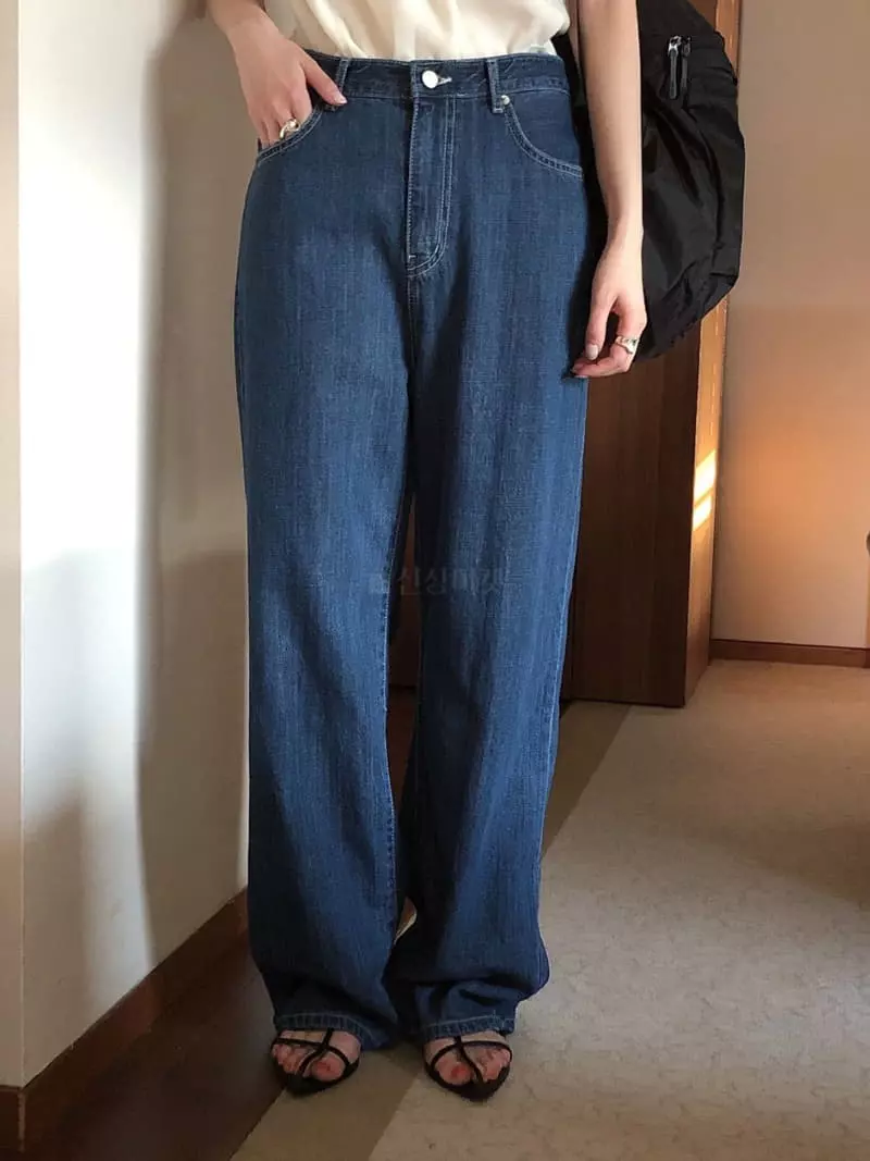 Overclassic - Korean Women Fashion - #womensfashion - Summer Mark Jeans - 5