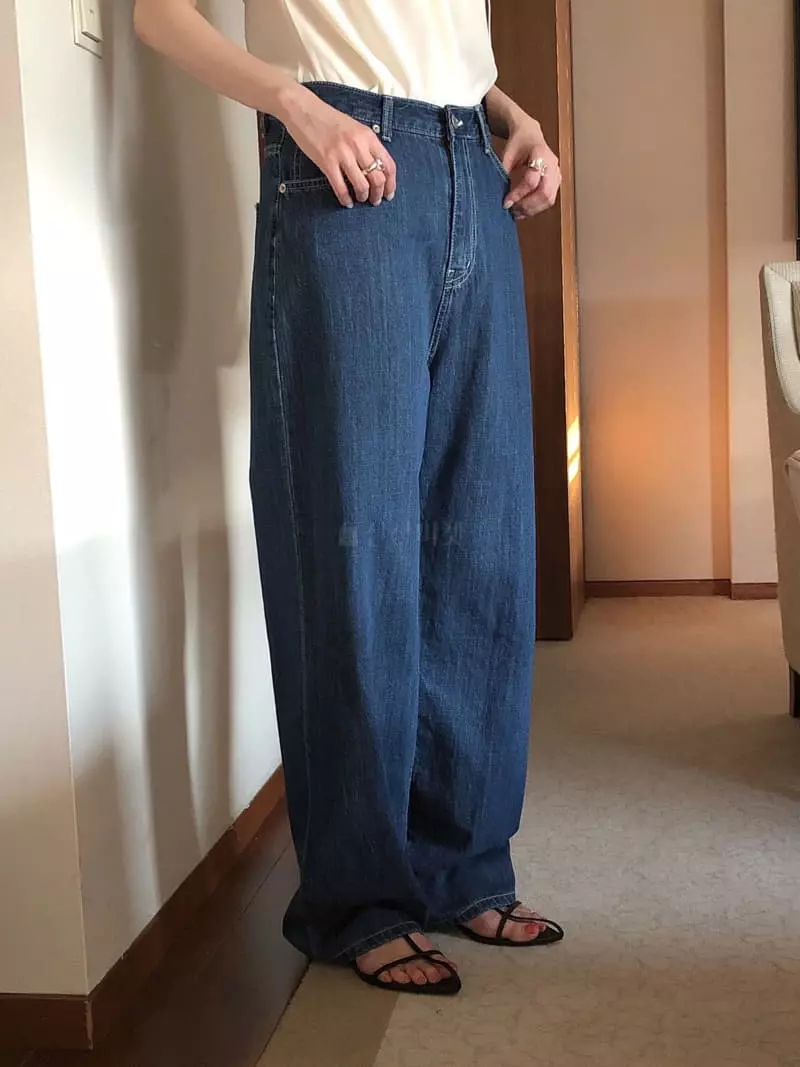 Overclassic - Korean Women Fashion - #womensfashion - Summer Mark Jeans - 7