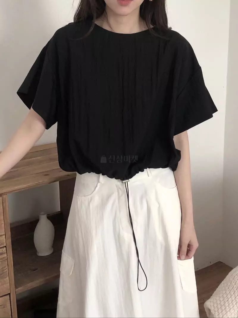 Overclassic - Korean Women Fashion - #womensfashion - String Blouse - 11