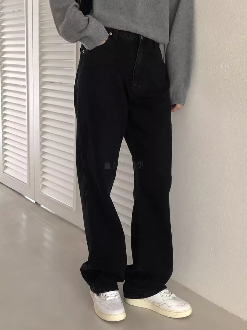 Overclassic - Korean Women Fashion - #womensfashion - Biff Black Jeans - 6