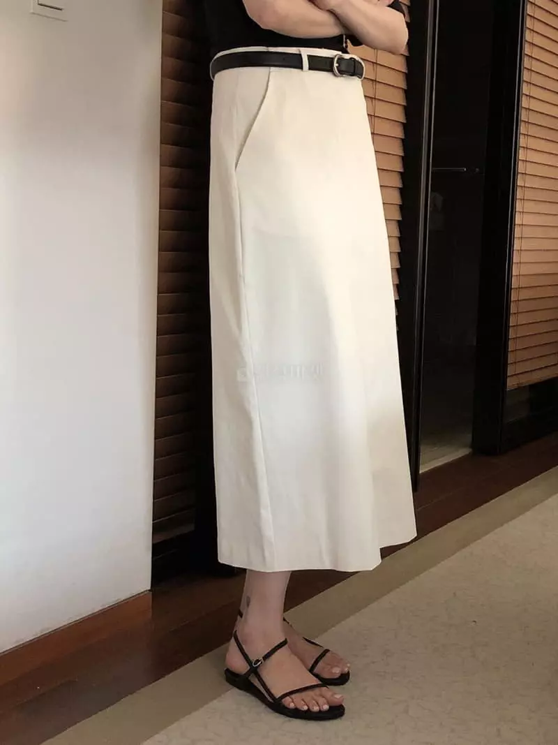 Overclassic - Korean Women Fashion - #womensfashion - Butter Skirt - 2
