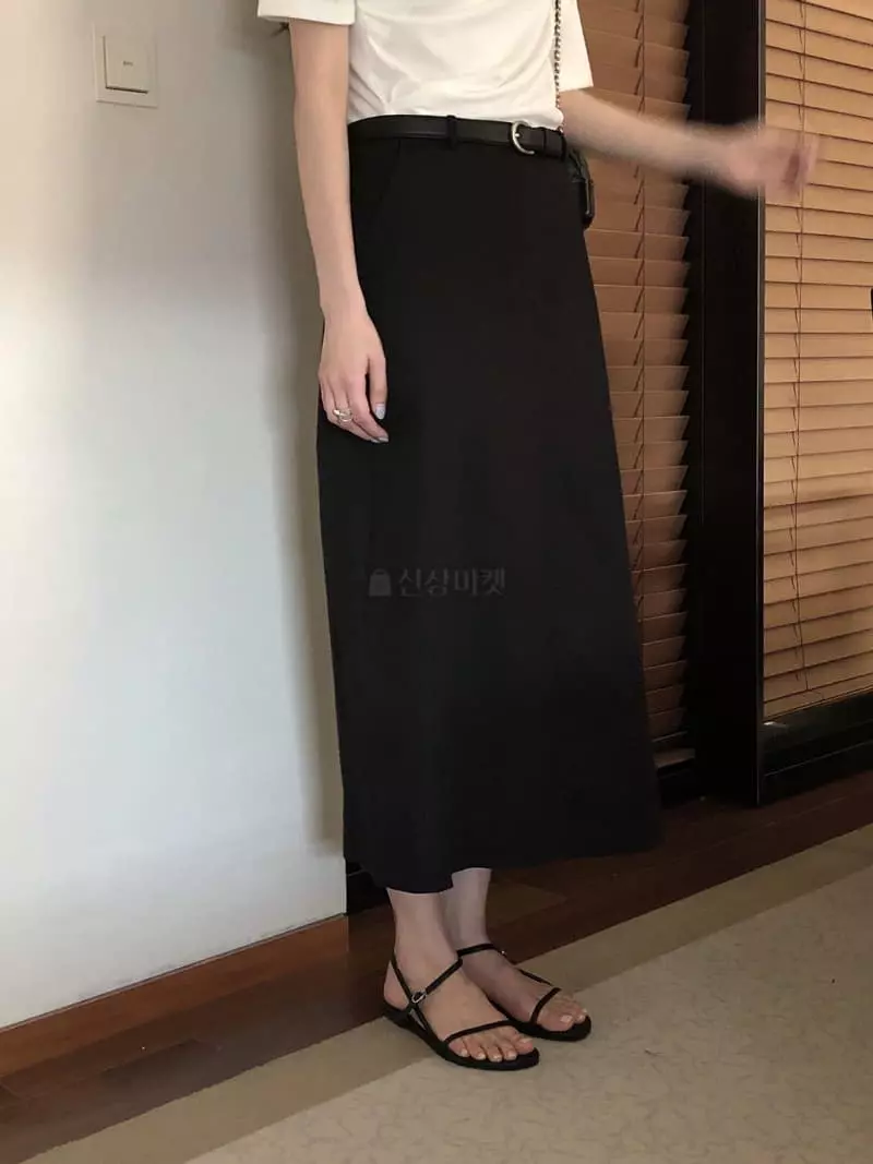 Overclassic - Korean Women Fashion - #momslook - Butter Skirt - 4
