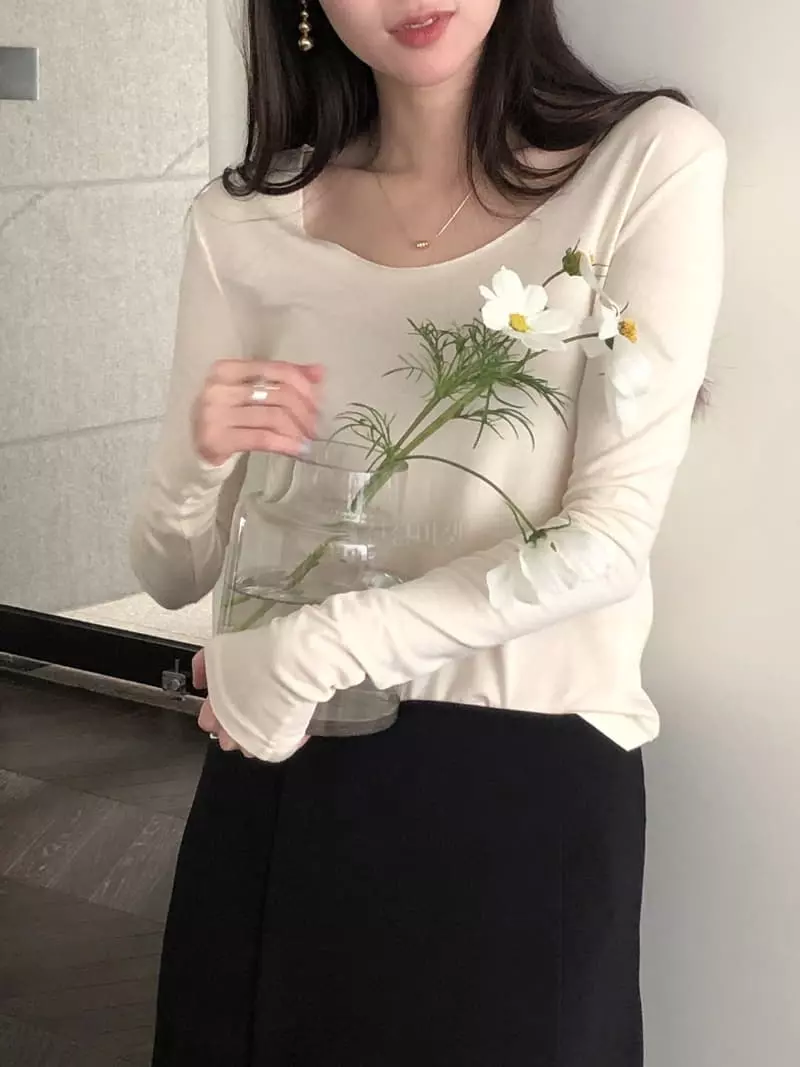 Overclassic - Korean Women Fashion - #womensfashion - Ballet Tee
