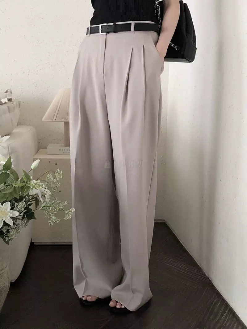 Overclassic - Korean Women Fashion - #womensfashion - Relieve Pants
