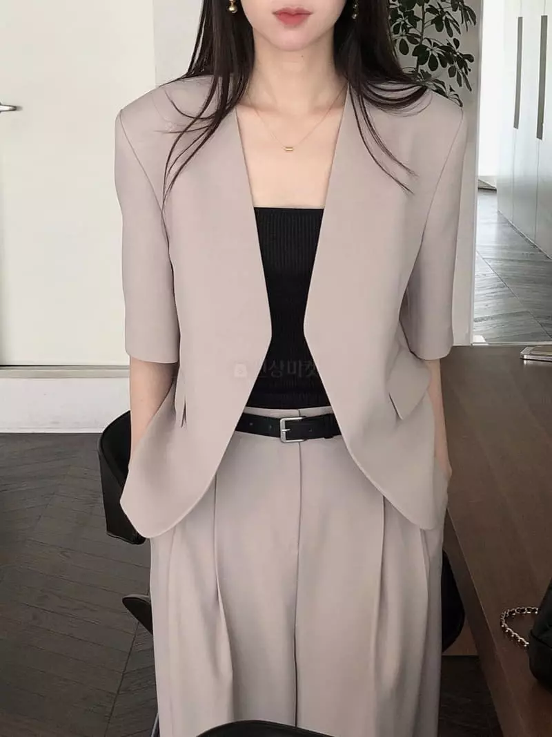 Overclassic - Korean Women Fashion - #womensfashion - Relieve Jacket - 8