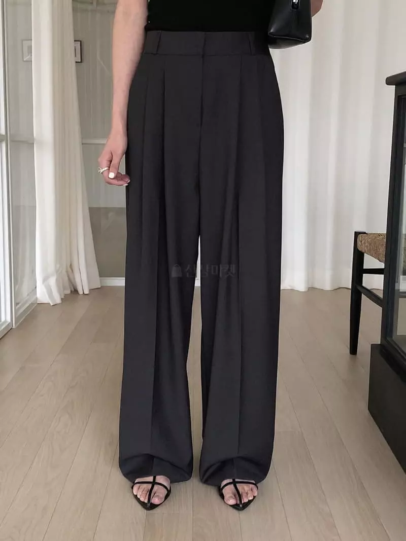 Overclassic - Korean Women Fashion - #womensfashion - Lon Wide Pants
