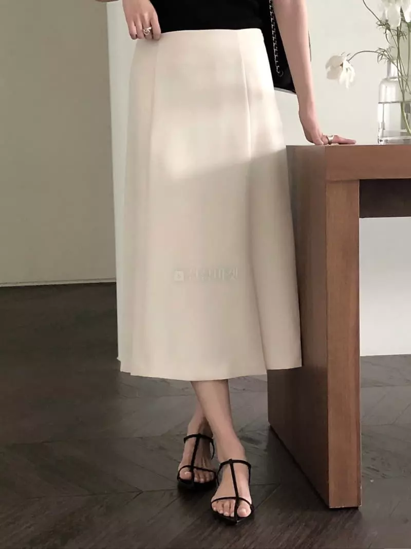 Overclassic - Korean Women Fashion - #womensfashion - If SLit Skirt - 7