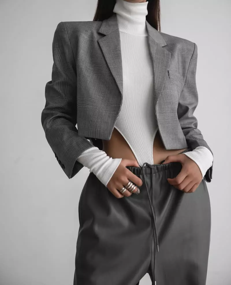 Paper Moon - Korean Women Fashion - #momslook - Open Front Jacket - 7