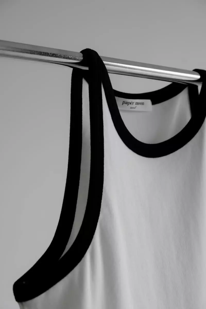 Paper Moon - Korean Women Fashion - #momslook - Color Tank Top - 9
