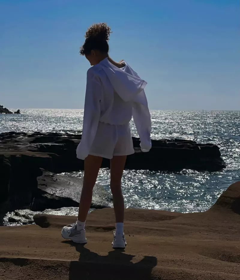 Paper Moon - Korean Women Fashion - #momslook - Matalic Hoody Top - 5