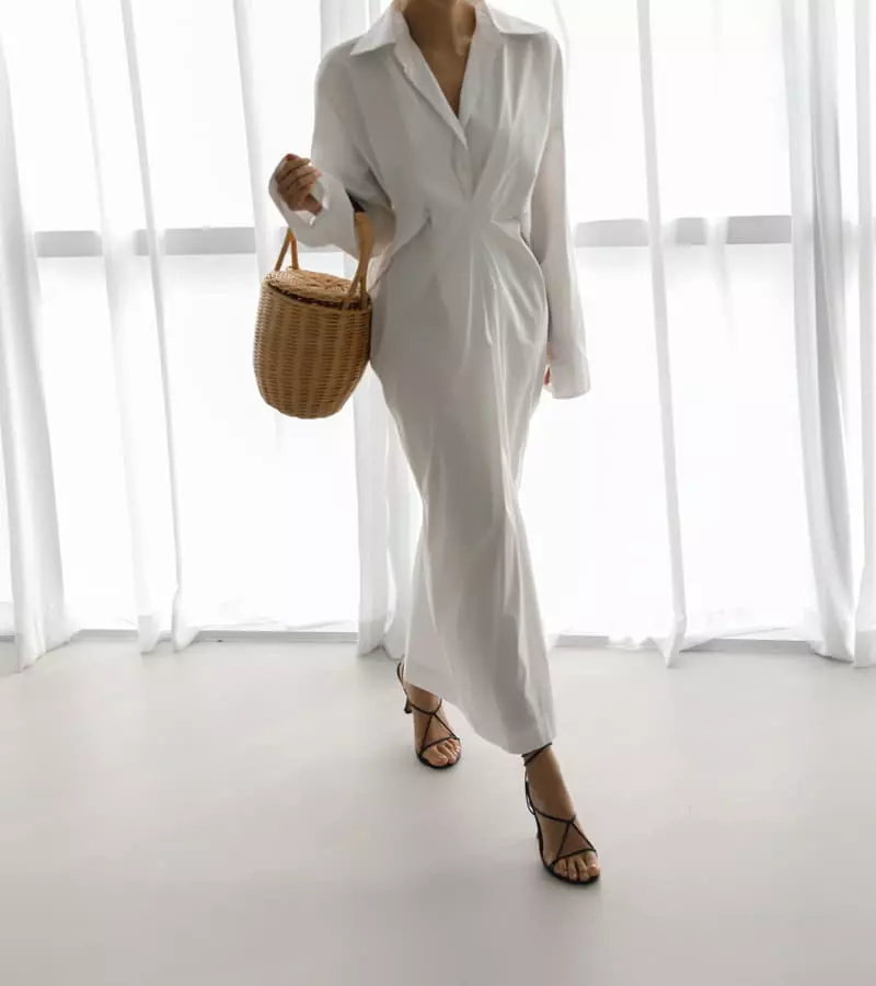 Paper Moon - Korean Women Fashion - #womensfashion - Front Shirt One-piece - 4