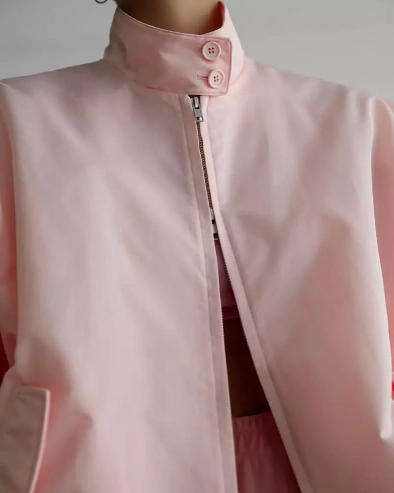 Paper Moon - Korean Women Fashion - #thelittlethings - Pad Baracuta Jacket - 4